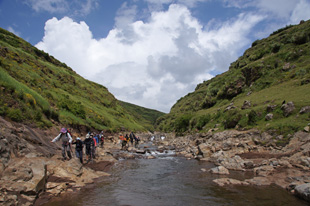Landscape in the Simien trek  to a large gallery picture