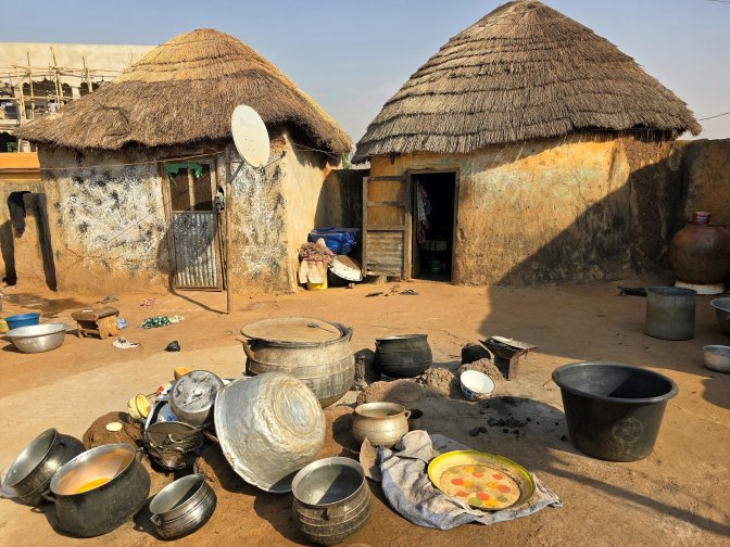 Living compound of the Dagomba Tribe at Nbanayli (Mbanaayili) Village, Ghana 2026