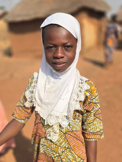 A Dagomba girl at Mbanaayili Village, Ghana 2026