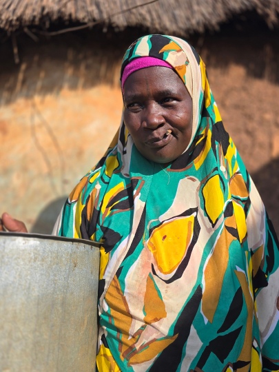 A Dagomba woman at Nbanayli Village, Ghana 2026