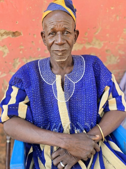 A Dagomba man at Mbanaayili Village, Ghana 2026