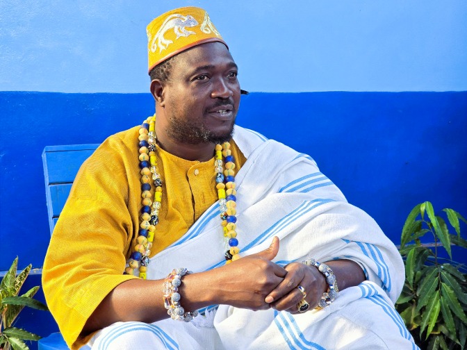 The King (Chief) of Possotome Village, Benin 2026