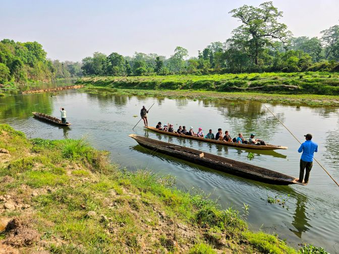 Wildlife viewing on a canoe ride, 2025