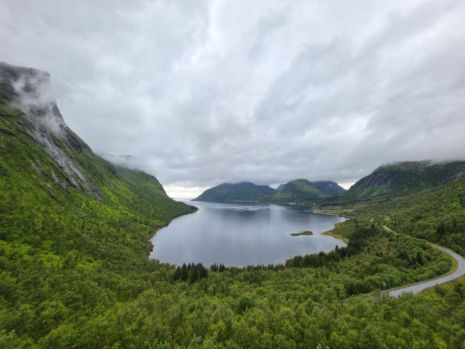 Low clouds over Bergsfjorden, 2026