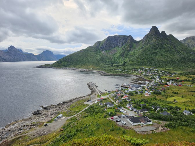 Mefjordvaer Village from Knuten Peak, 2026