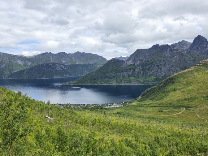 Fjordgard fishing village on the western shore of Ornfjorden, 2026 Fjordgard fishing village on the western shore of Ornfjorden, 2026