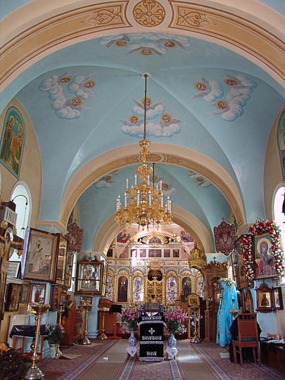 Souvenir store in The Moskobye, the Russian Orthodox Sisters' Gorney Convent, 2008